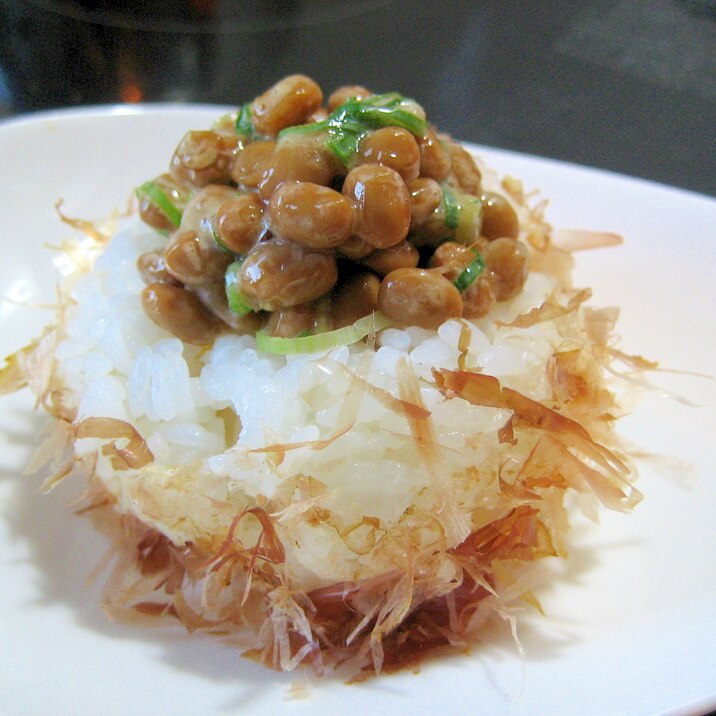 茨城県☆醤油麹で納豆おにぎり☆